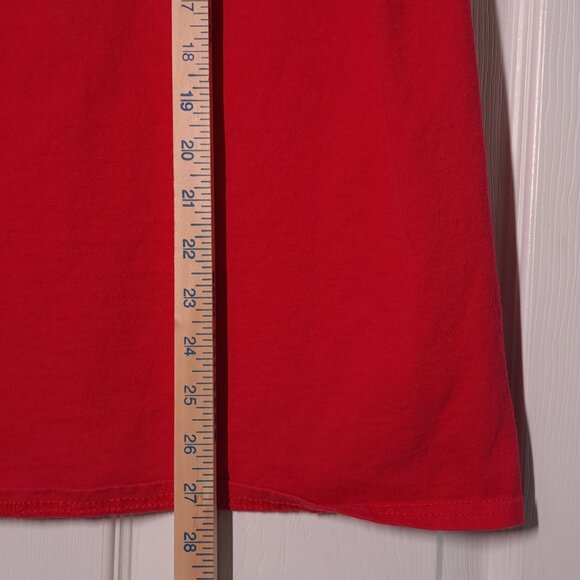 Dave Matthews Band: Cross Hatch Circle USED Shirt (L, Red, DMB, Rock, Jam) - Picture 5 of 10